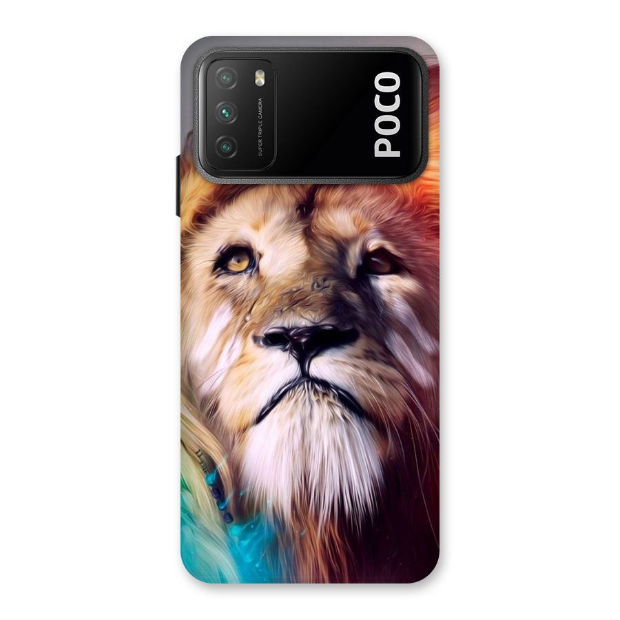 Royal Lion Back Case for Poco M3