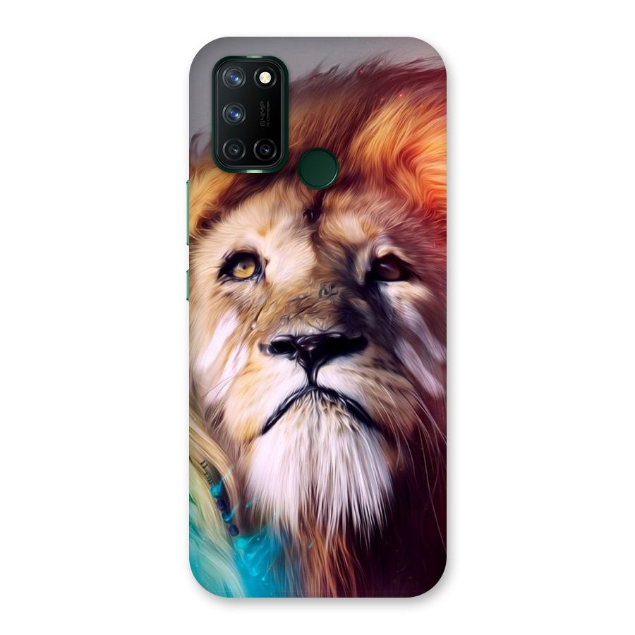 Royal Lion Back Case for Realme 7i