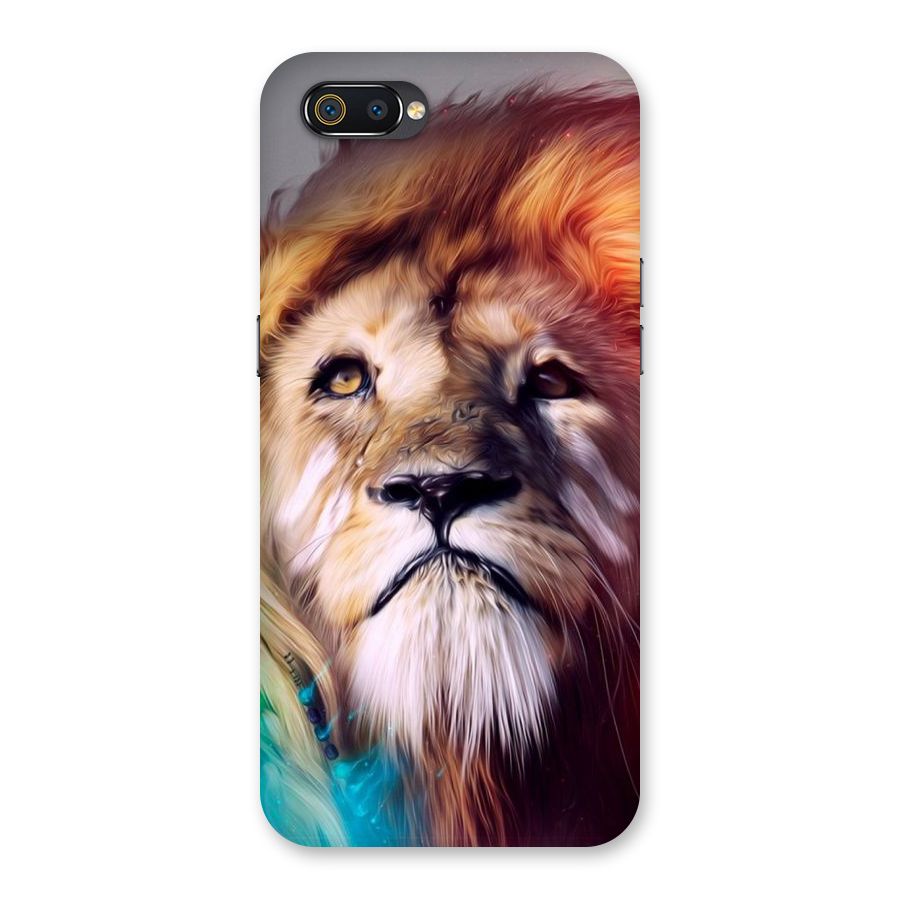Royal Lion Back Case for Realme C2