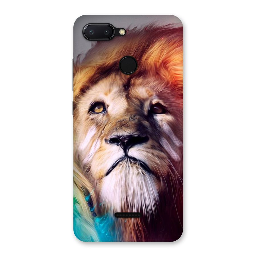 Royal Lion Back Case for Redmi 6