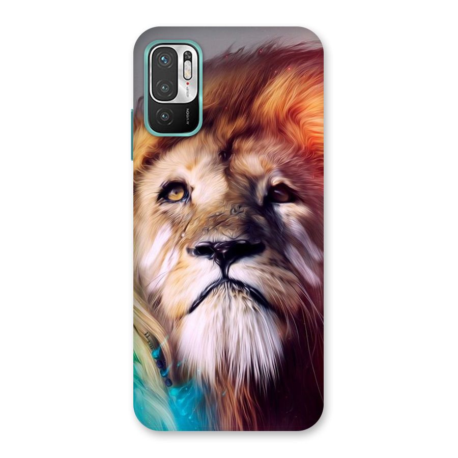 Royal Lion Back Case for Redmi Note 10T 5G