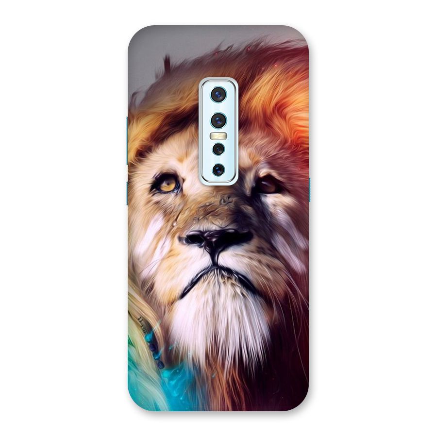 Royal Lion Back Case for Vivo V17 Pro