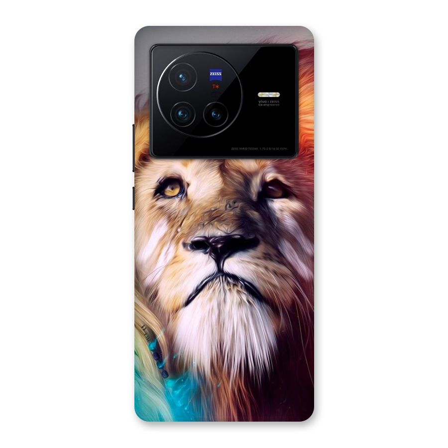 Royal Lion Back Case for Vivo X80
