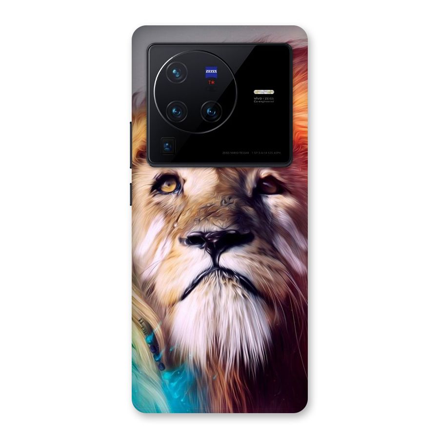 Royal Lion Back Case for Vivo X80 Pro