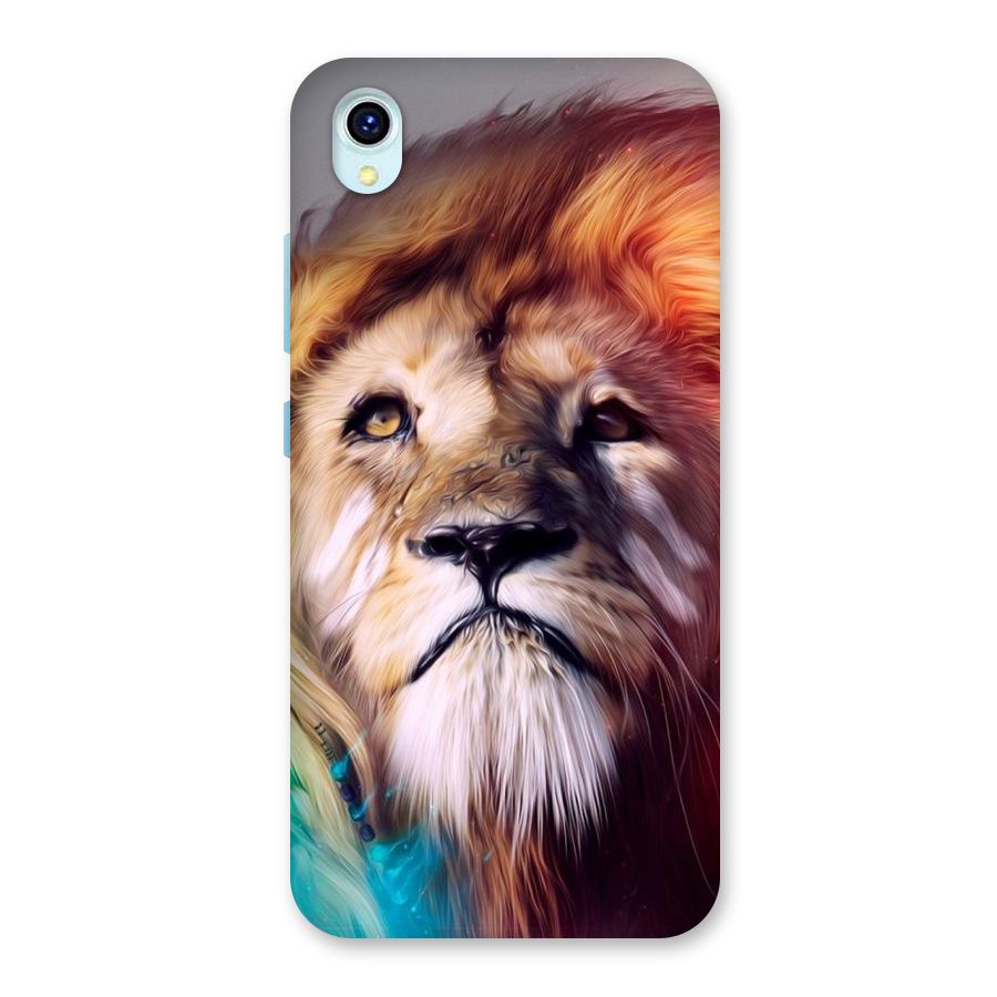 Royal Lion Back Case for Vivo Y1s