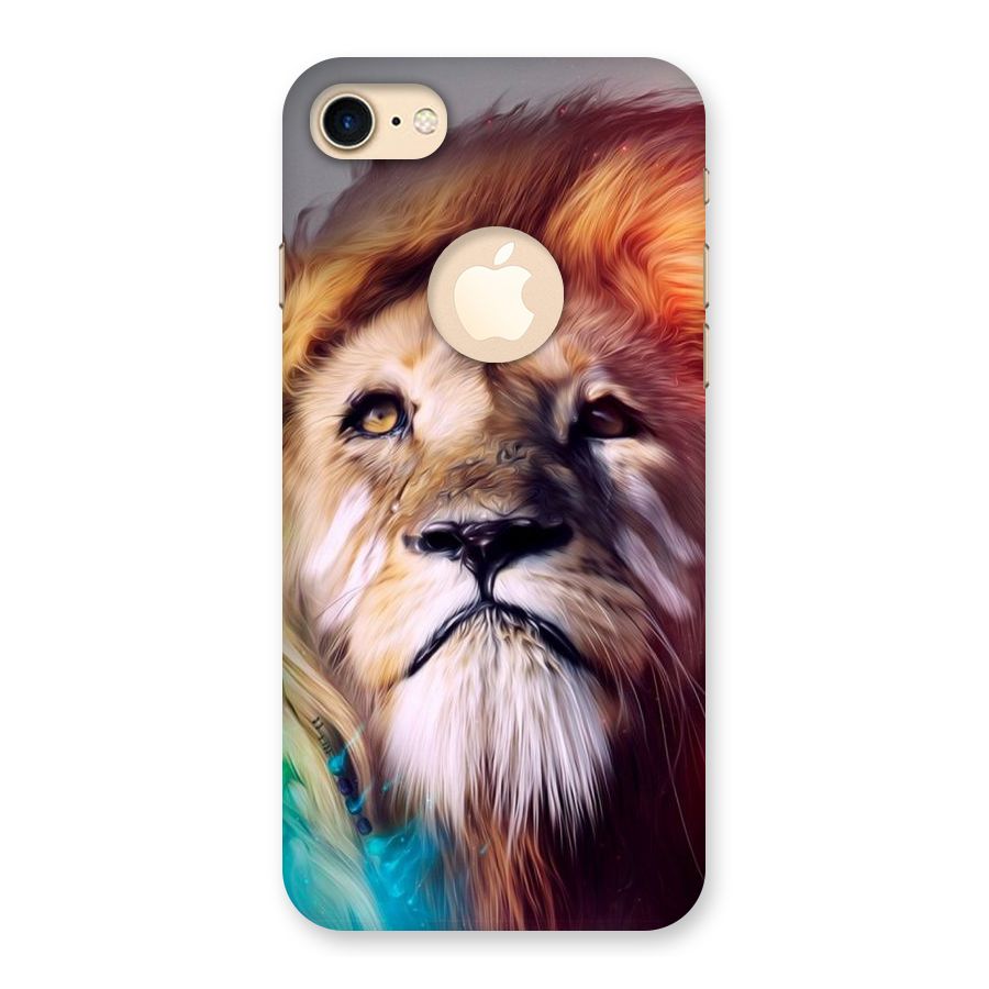 Royal Lion Back Case for iPhone 7 Logo Cut
