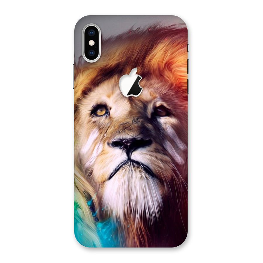 Royal Lion Back Case for iPhone XS Max Apple Cut