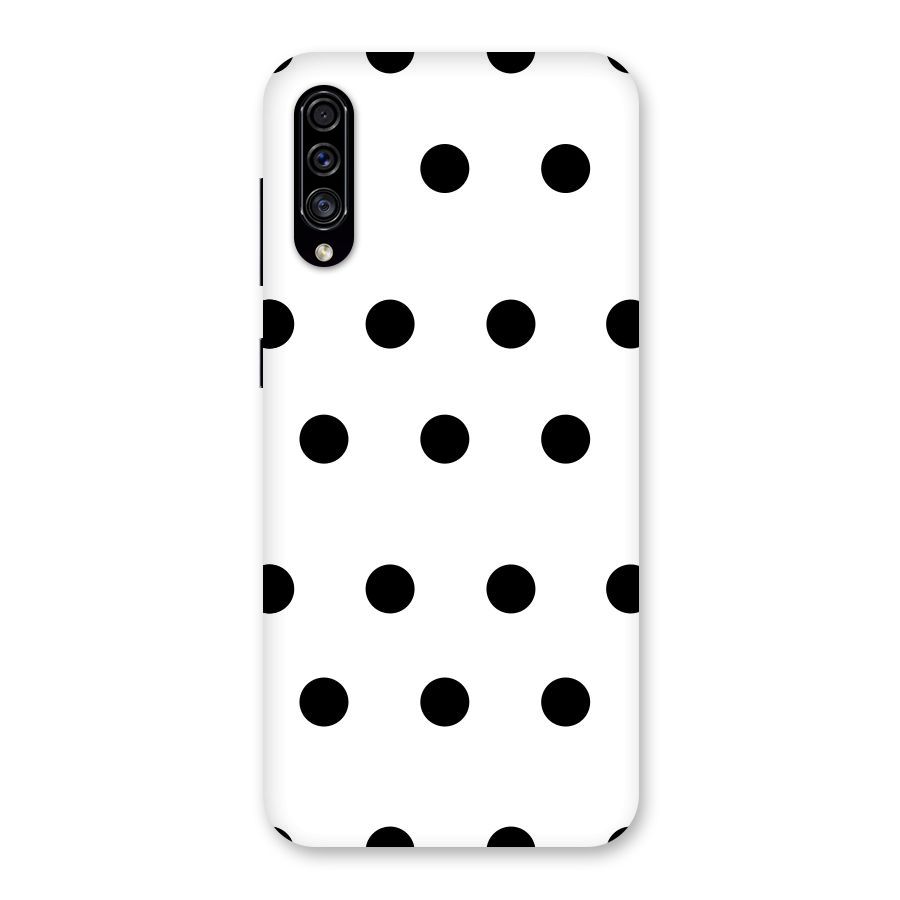 Royal Polka Dots Back Case for Galaxy A30s