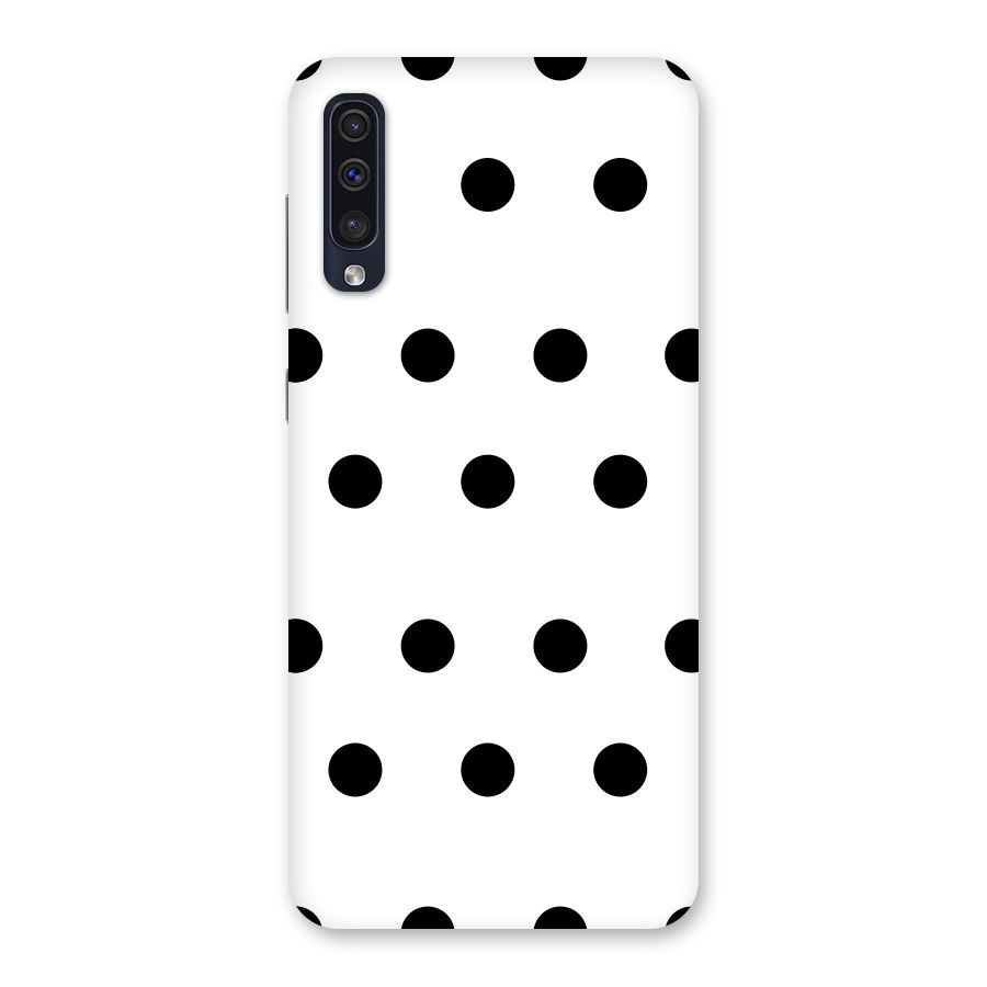 Royal Polka Dots Back Case for Galaxy A50s