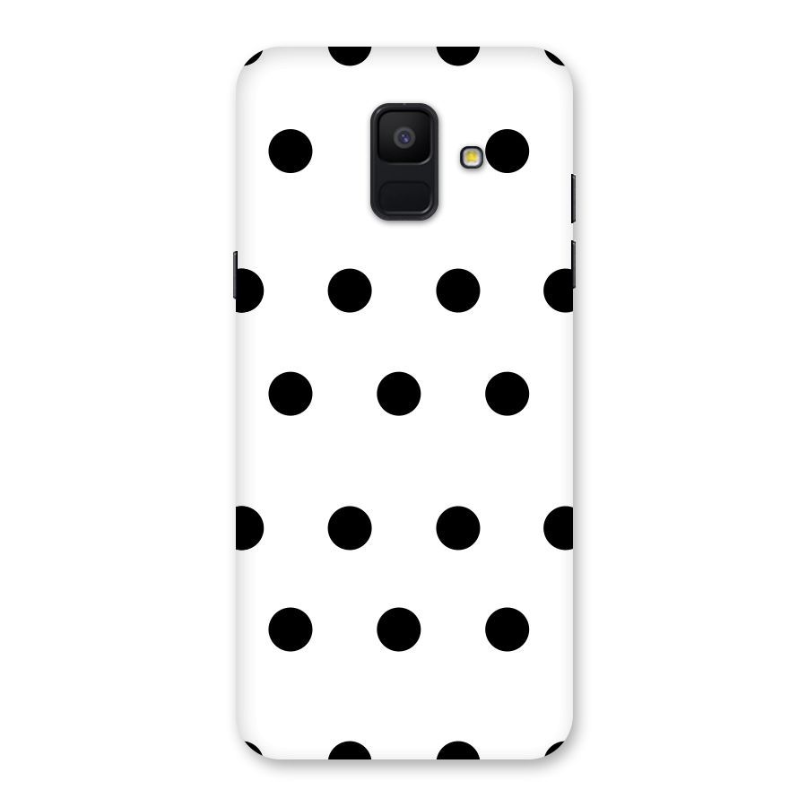 Royal Polka Dots Back Case for Galaxy A6 (2018)