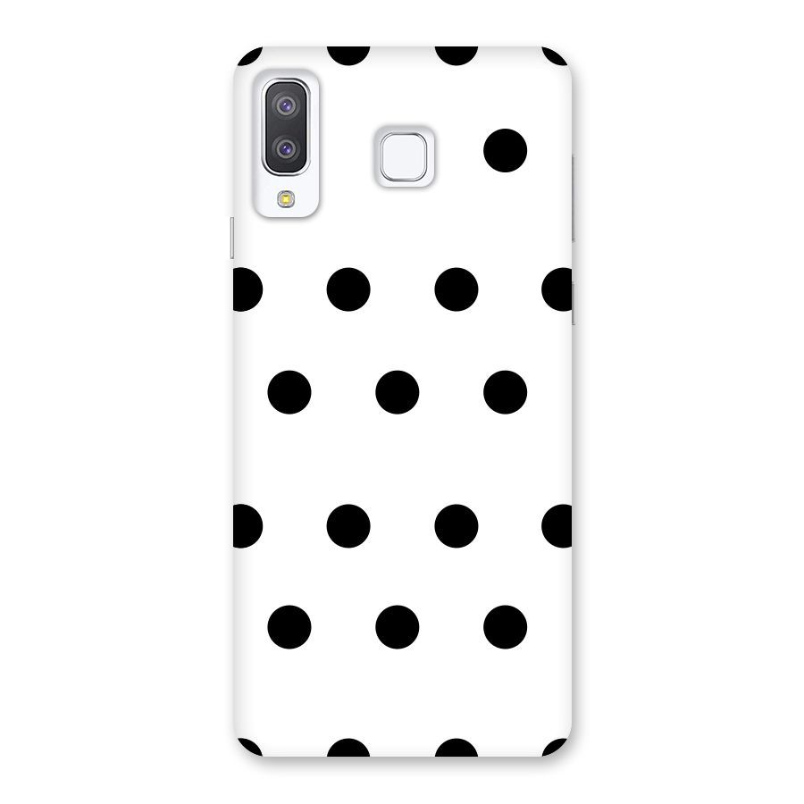 Royal Polka Dots Back Case for Galaxy A8 Star