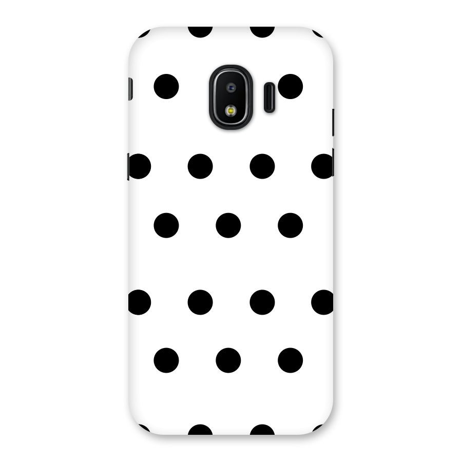 Royal Polka Dots Back Case for Galaxy J2 Pro 2018