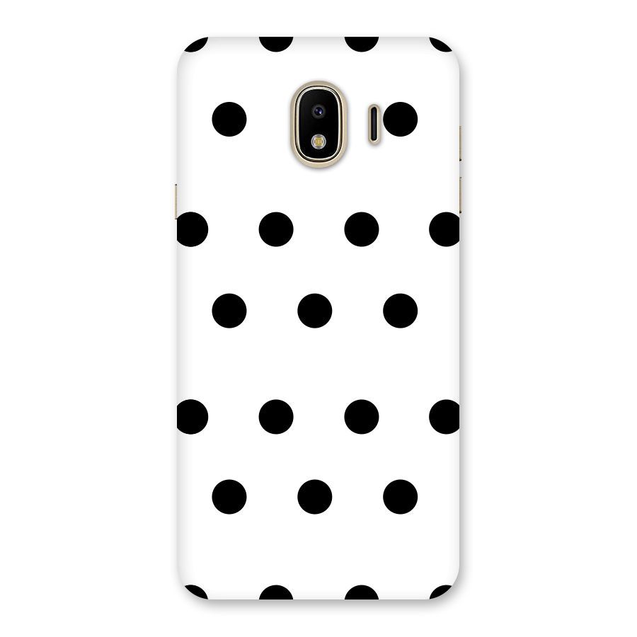 Royal Polka Dots Back Case for Galaxy J4