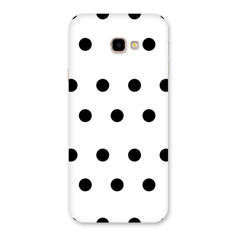 Royal Polka Dots Back Case for Galaxy J4 Plus