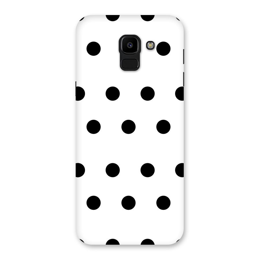Royal Polka Dots Back Case for Galaxy J6