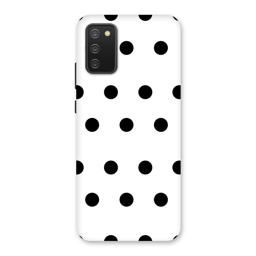 Royal Polka Dots Back Case for Galaxy M02s