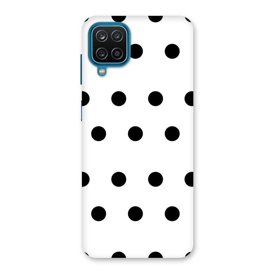 Royal Polka Dots Back Case for Galaxy M12