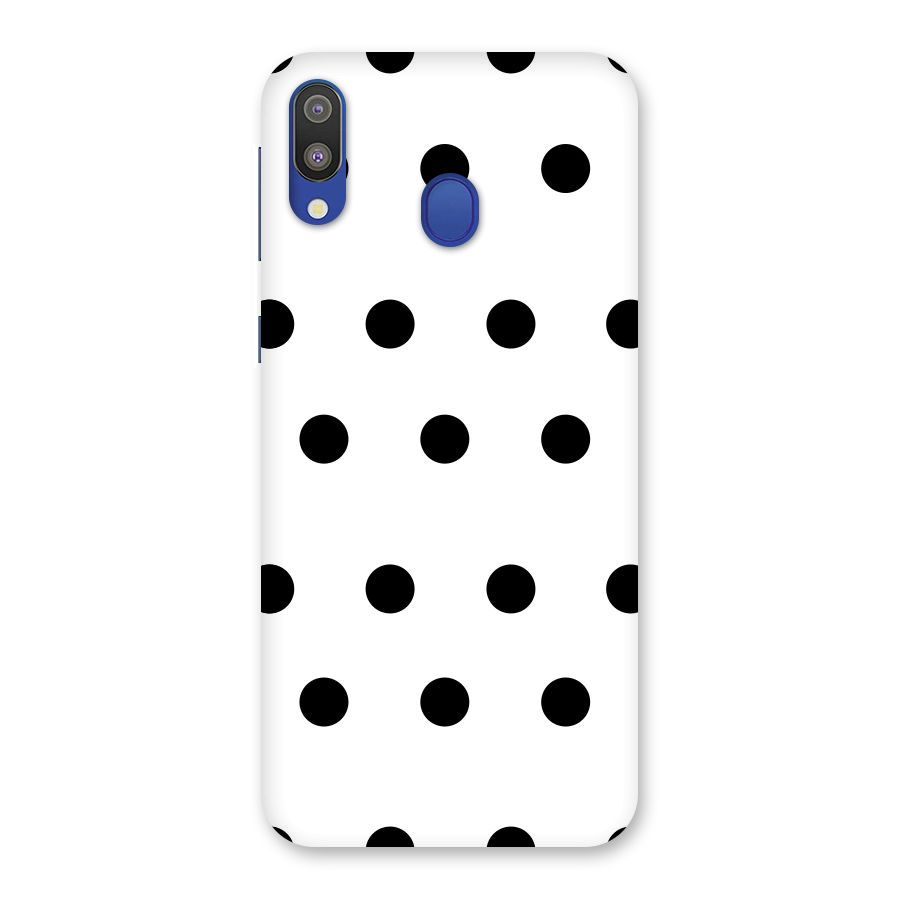 Royal Polka Dots Back Case for Galaxy M20