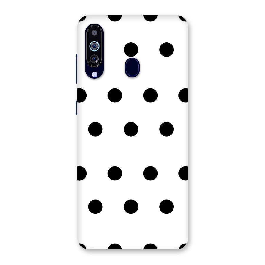 Royal Polka Dots Back Case for Galaxy M40