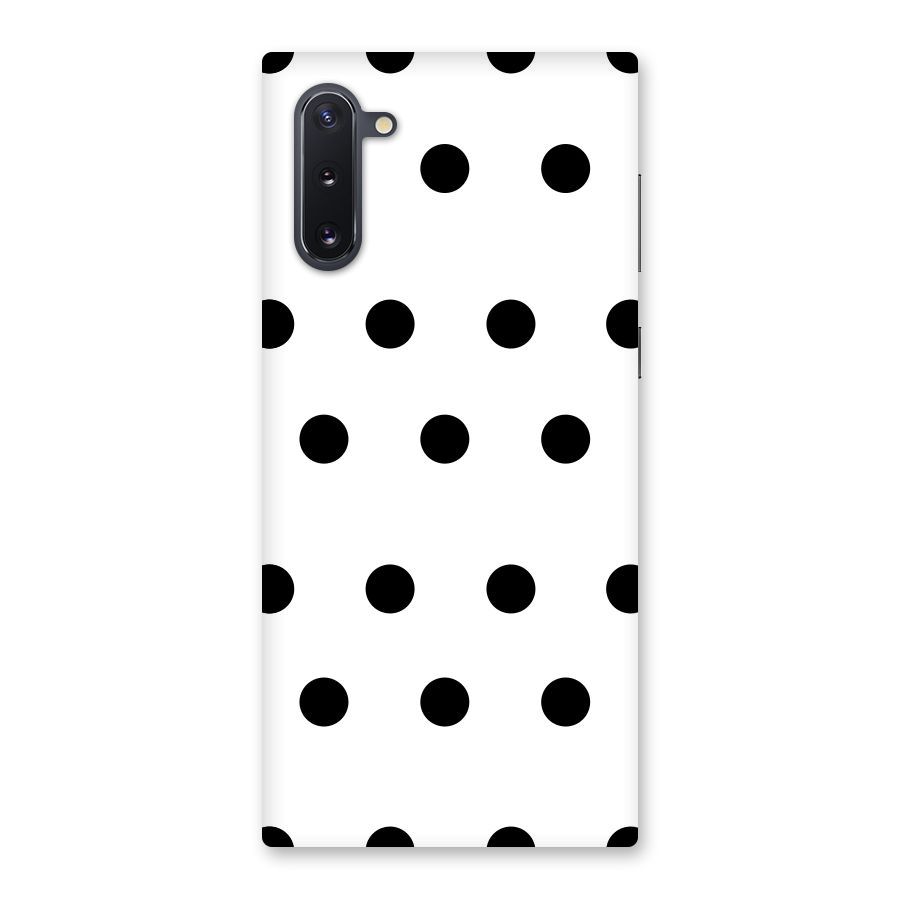 Royal Polka Dots Back Case for Galaxy Note 10