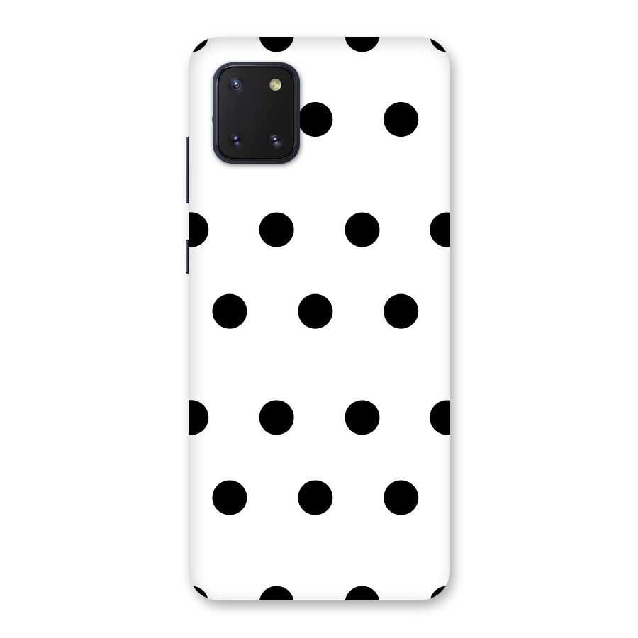 Royal Polka Dots Back Case for Galaxy Note 10 Lite