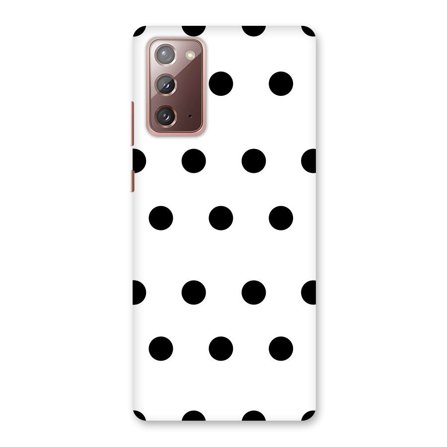 Royal Polka Dots Back Case for Galaxy Note 20