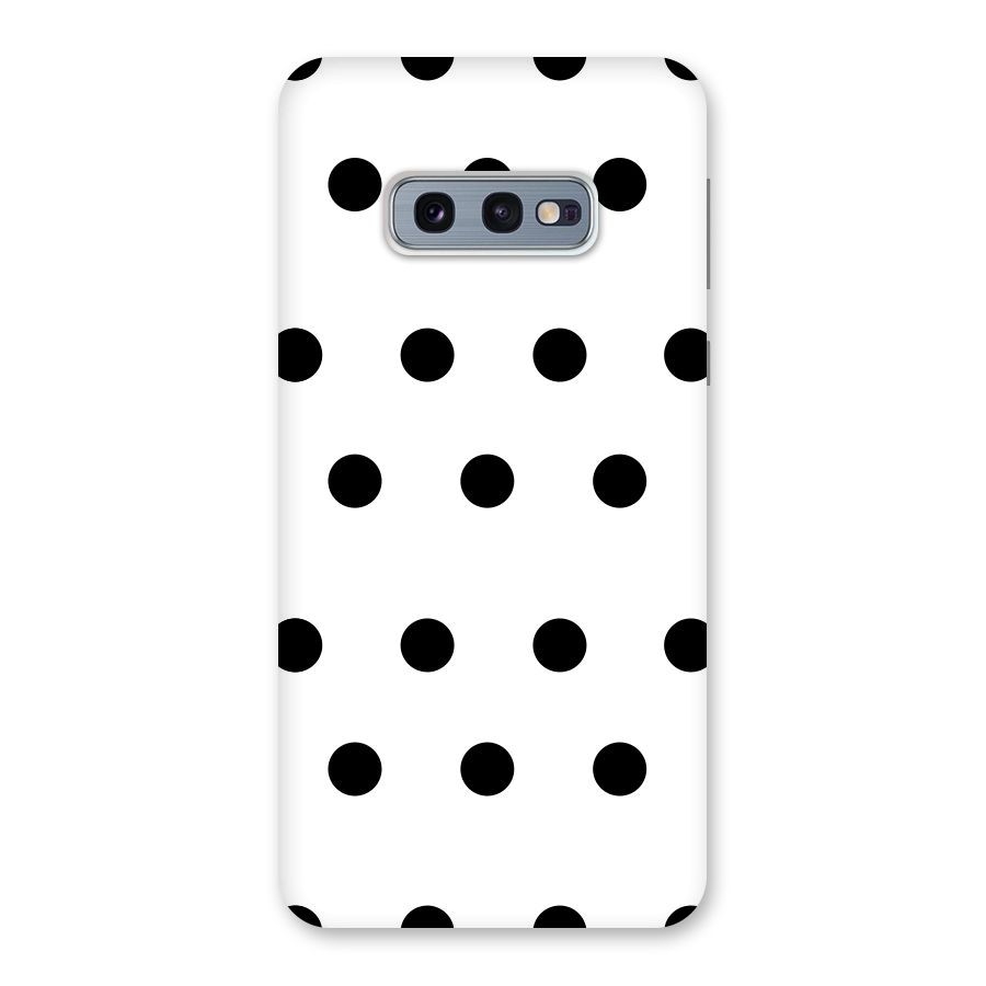 Royal Polka Dots Back Case for Galaxy S10e