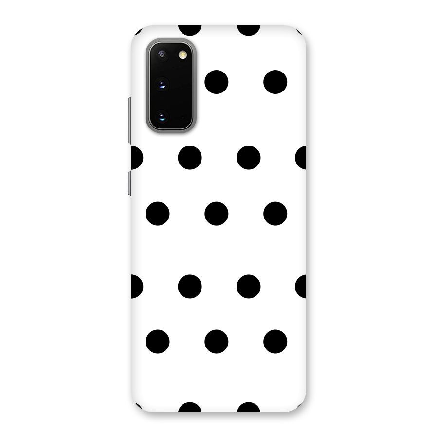 Royal Polka Dots Back Case for Galaxy S20