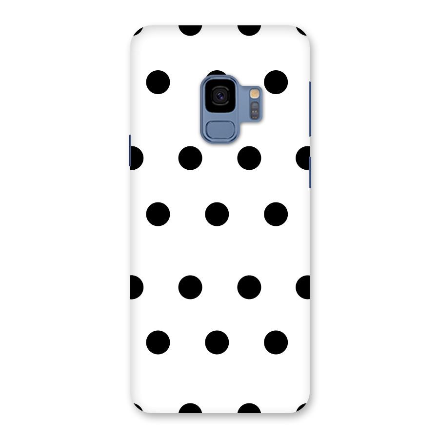 Royal Polka Dots Back Case for Galaxy S9