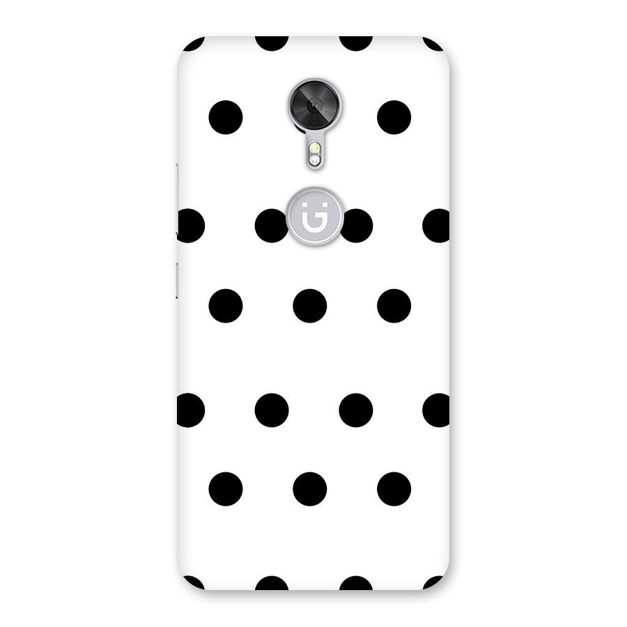 Royal Polka Dots Back Case for Gionee A1