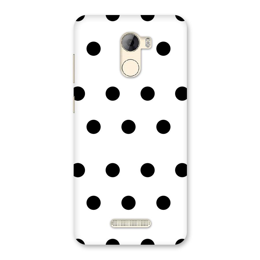 Royal Polka Dots Back Case for Gionee A1 LIte