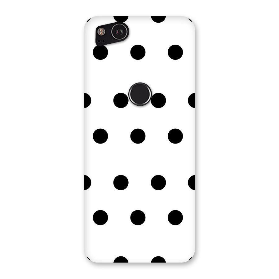 Royal Polka Dots Back Case for Google Pixel 2