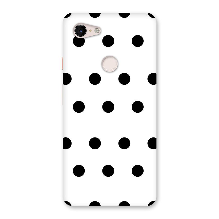 Royal Polka Dots Back Case for Google Pixel 3 XL