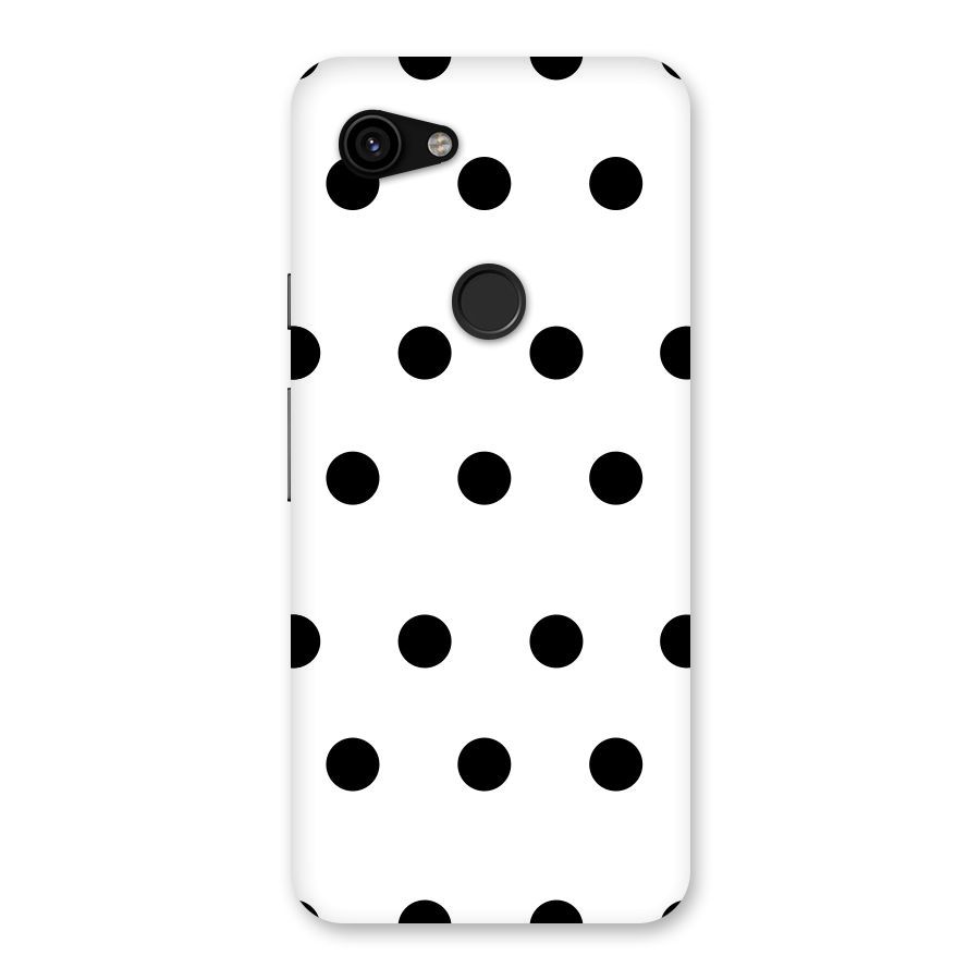 Royal Polka Dots Back Case for Google Pixel 3a
