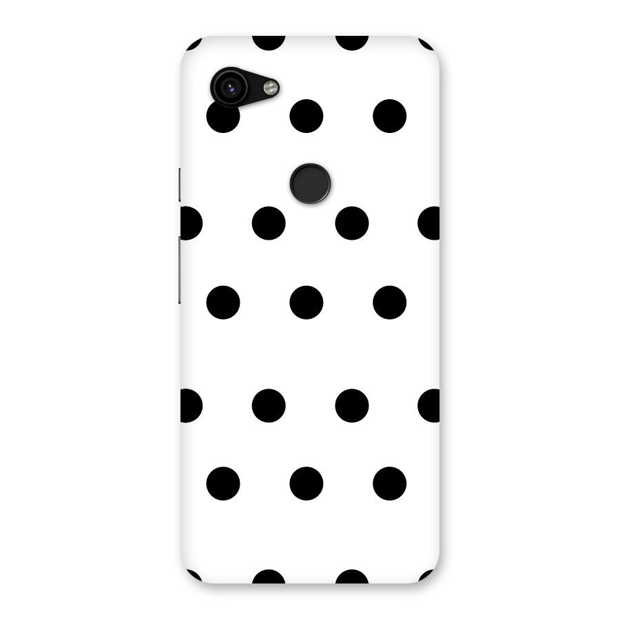 Royal Polka Dots Back Case for Google Pixel 3a XL