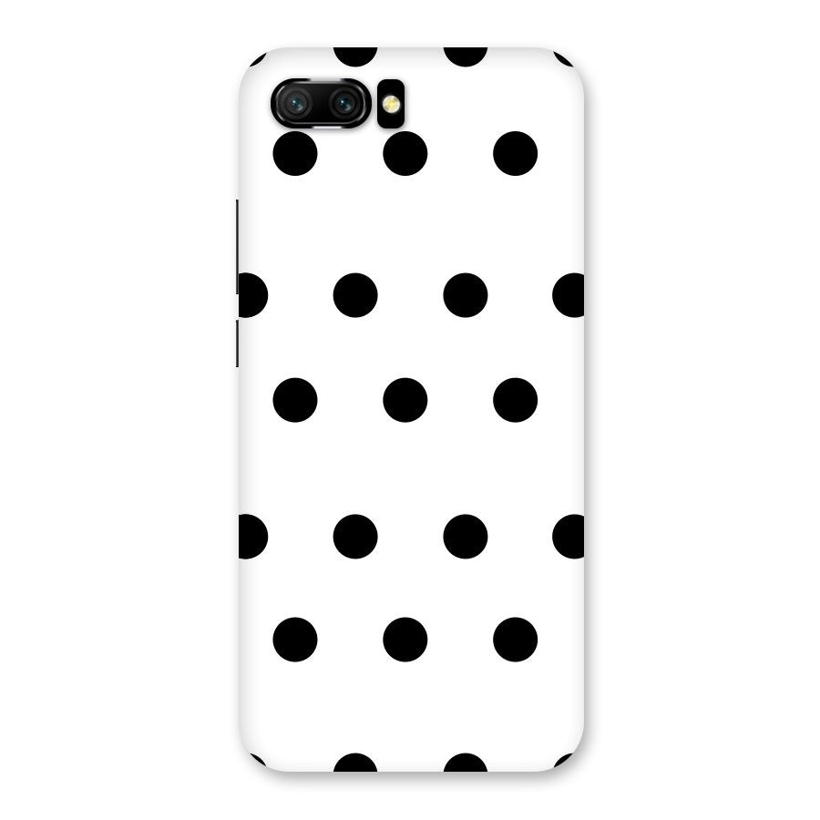Royal Polka Dots Back Case for Honor 10
