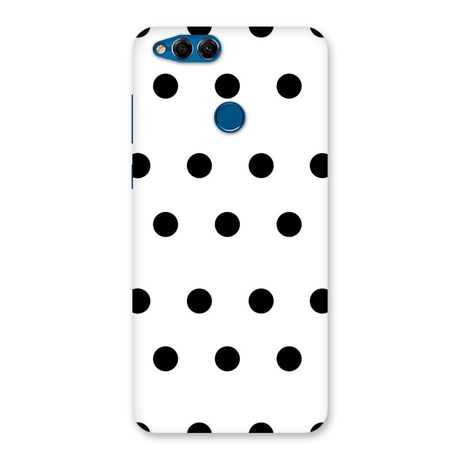 Royal Polka Dots Back Case for Honor 7X