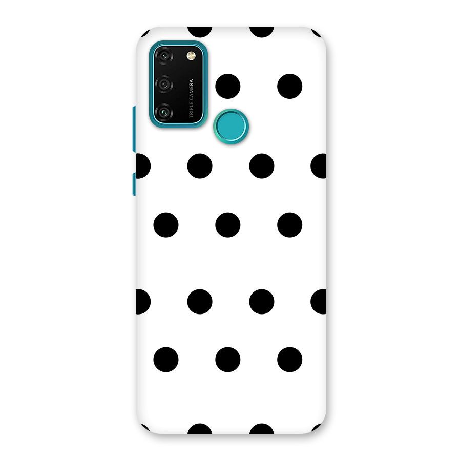 Royal Polka Dots Back Case for Honor 9A