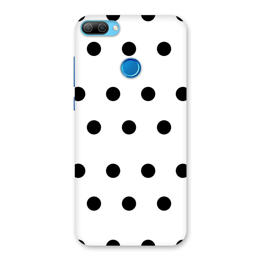 Royal Polka Dots Back Case for Honor 9N