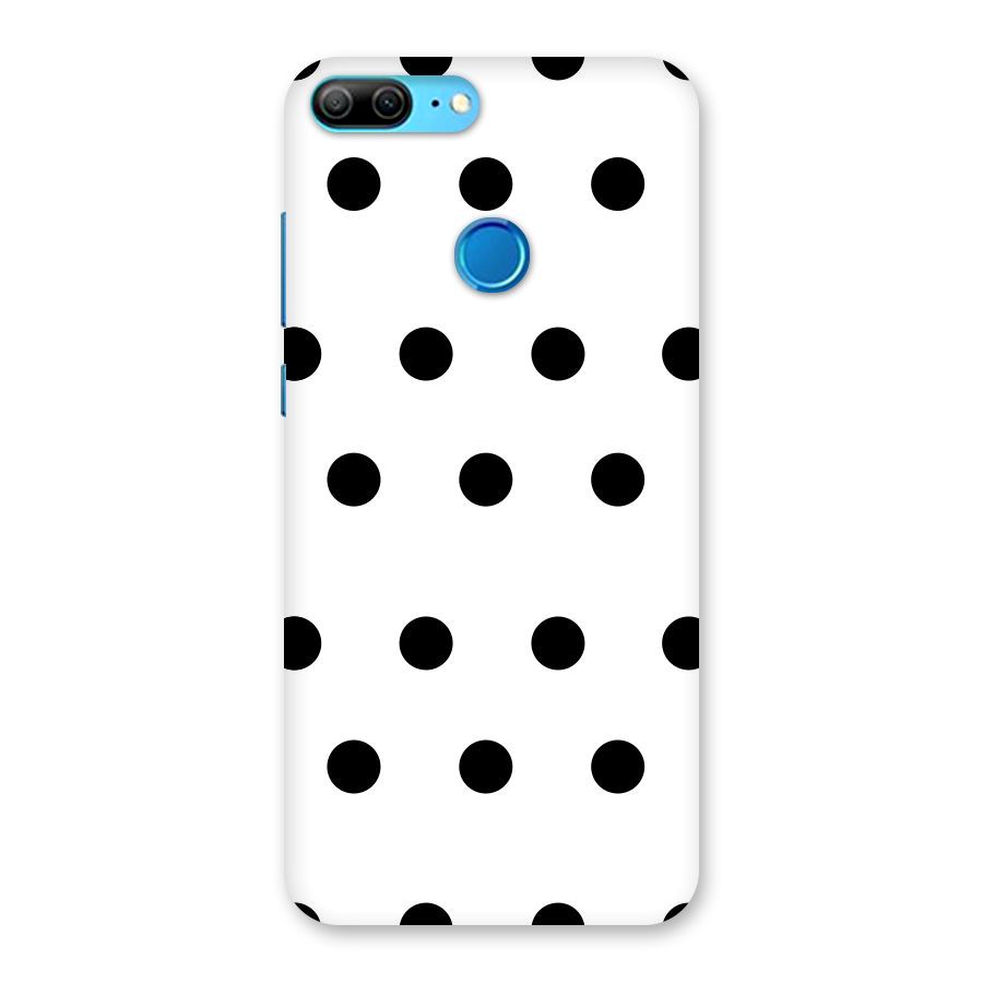 Royal Polka Dots Back Case for Honor 9 Lite
