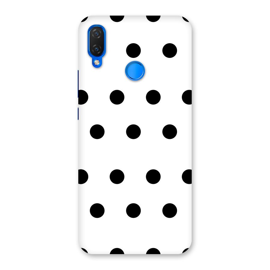 Royal Polka Dots Back Case for Huawei P Smart+