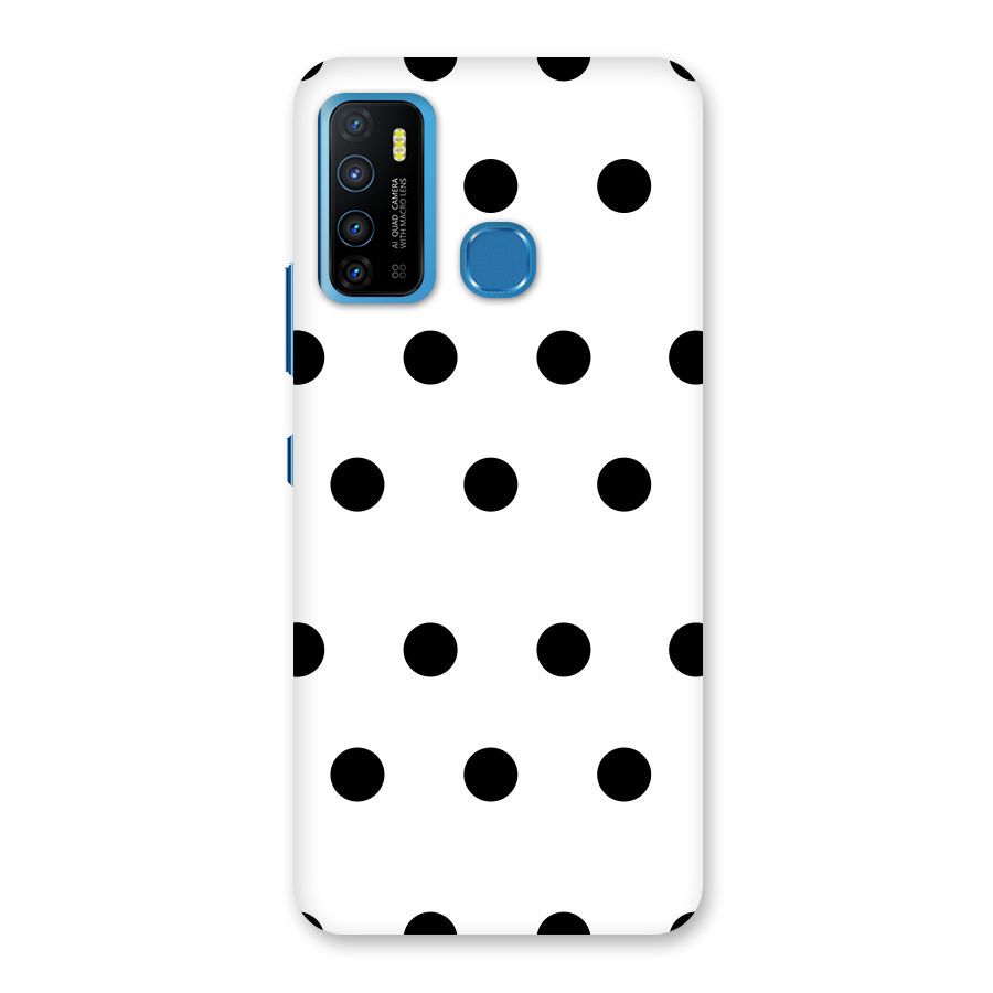 Royal Polka Dots Back Case for Infinix Hot 9
