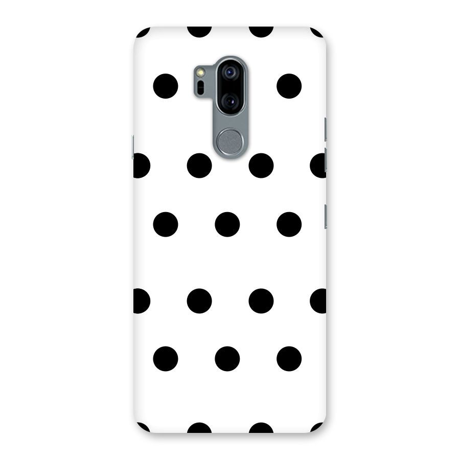 Royal Polka Dots Back Case for LG G7