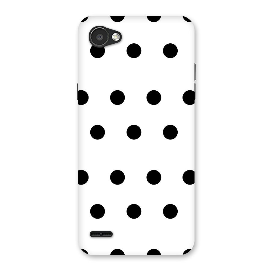 Royal Polka Dots Back Case for LG Q6