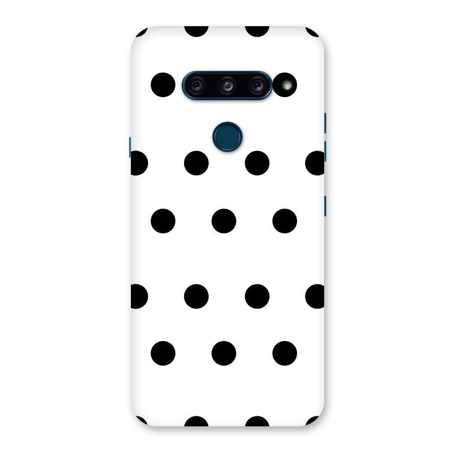 Royal Polka Dots Back Case for LG  V40 ThinQ
