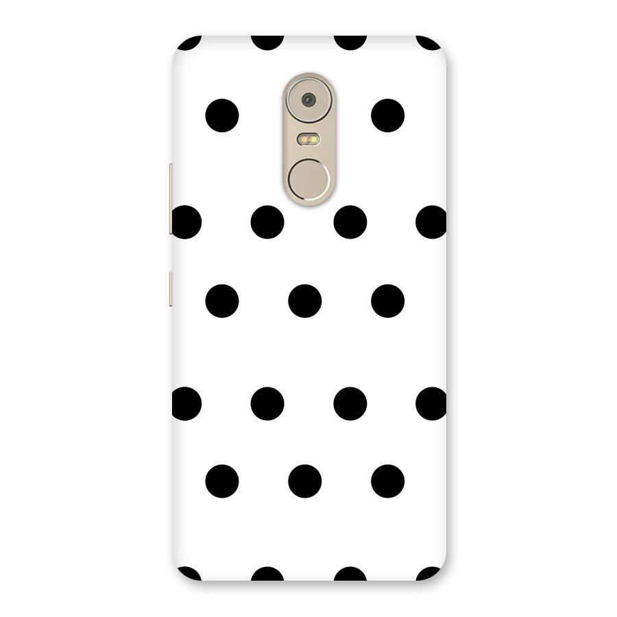Royal Polka Dots Back Case for Lenovo K6 Note