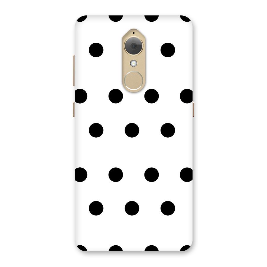 Royal Polka Dots Back Case for Lenovo K8