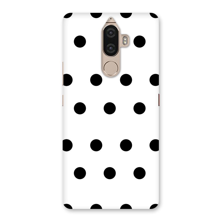 Royal Polka Dots Back Case for Lenovo K8 Note