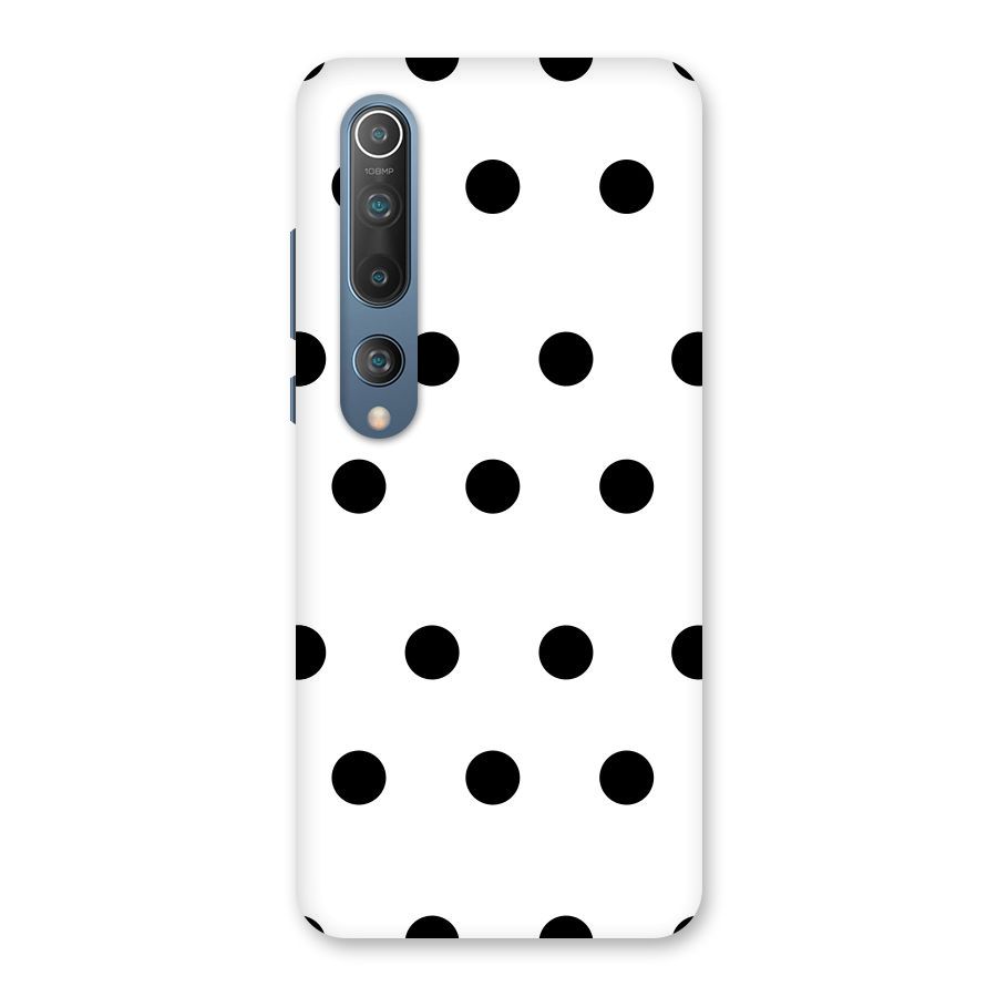 Royal Polka Dots Back Case for Mi 10
