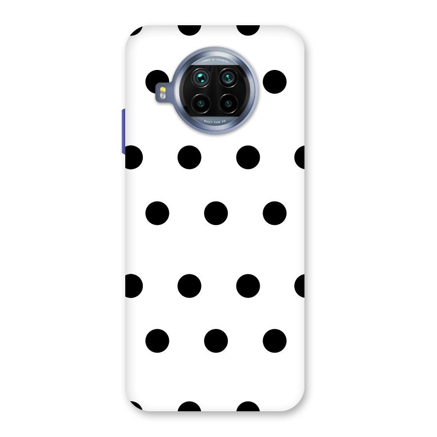 Royal Polka Dots Back Case for Mi 10i